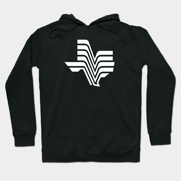 Corpus Christi Hooks B/W Hoodie by Dizzy One